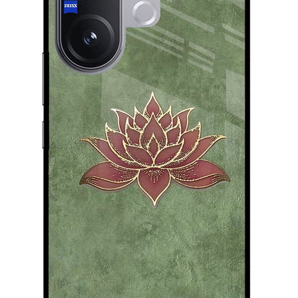 Lotus Grace Vivo V60 5G Glass Case