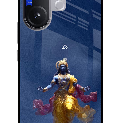 Cosmic Krishna Vivo V60 5G Glass Case