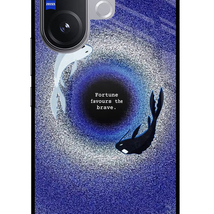 Dark Koi Vivo V60 5G Glass Case