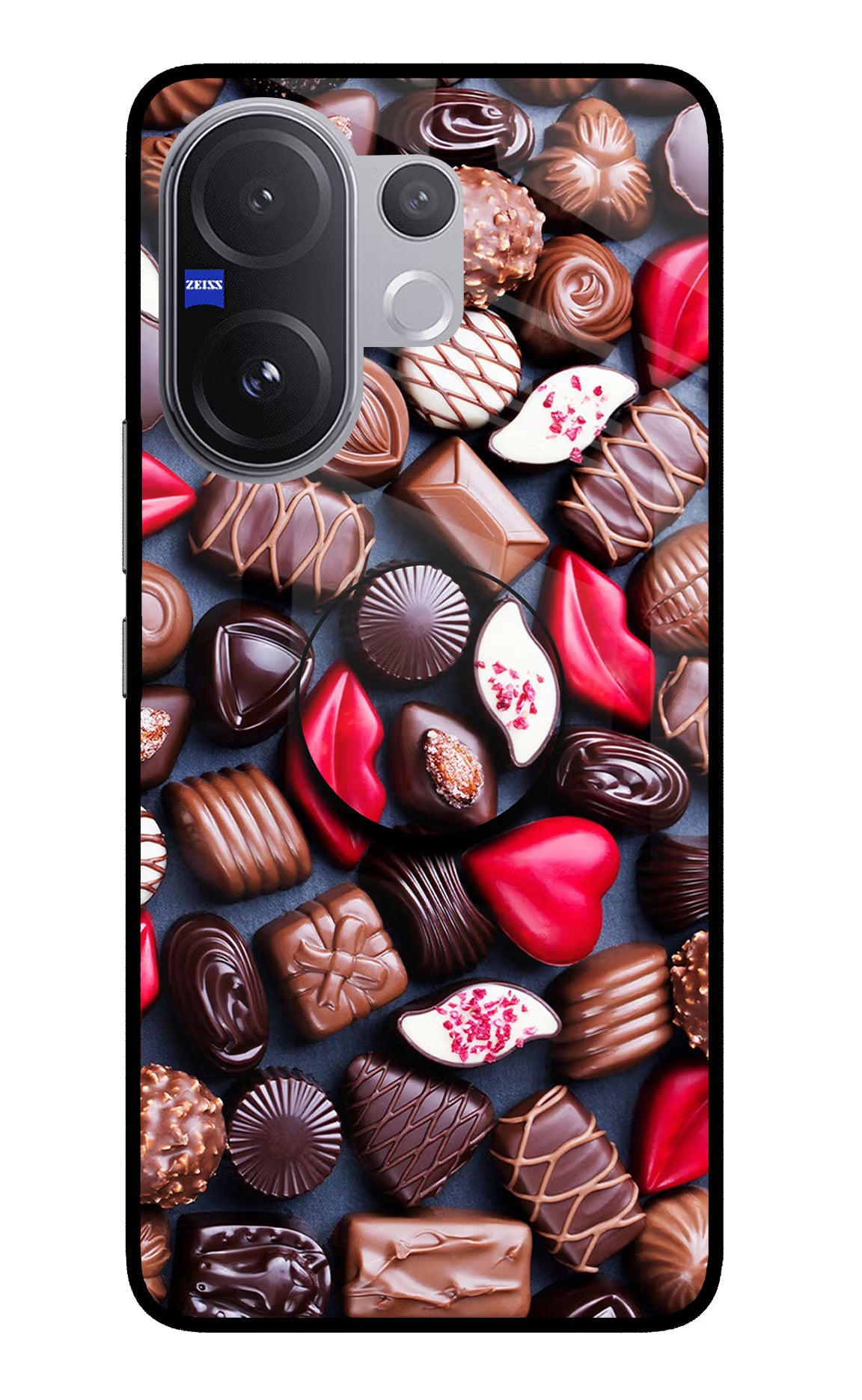 Chocolates Vivo V60 5G Pop Case by Casekaro