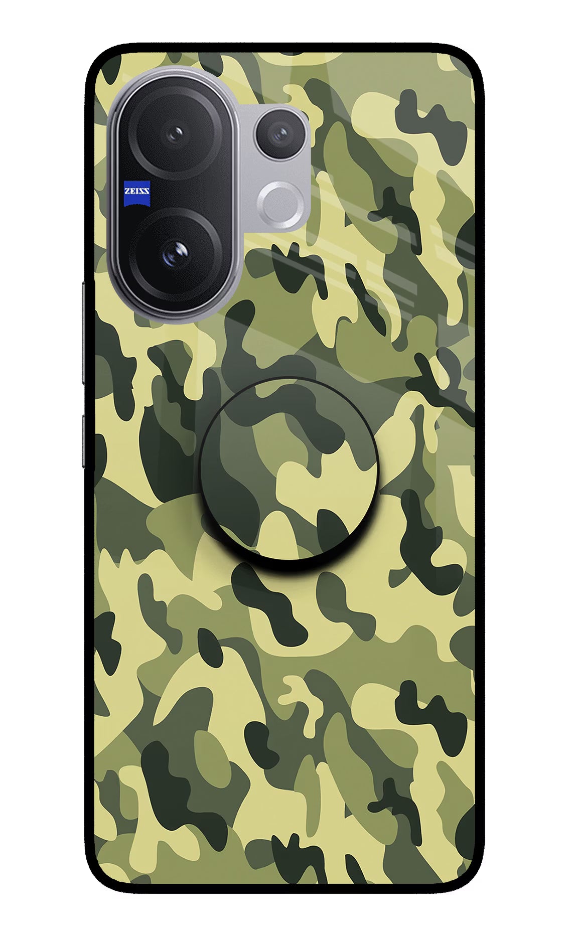 Camouflage Vivo V60 5G Pop Case by Casekaro