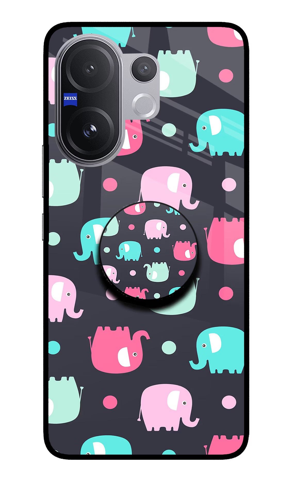 Baby Elephants Vivo V60 5G Pop Case by Casekaro