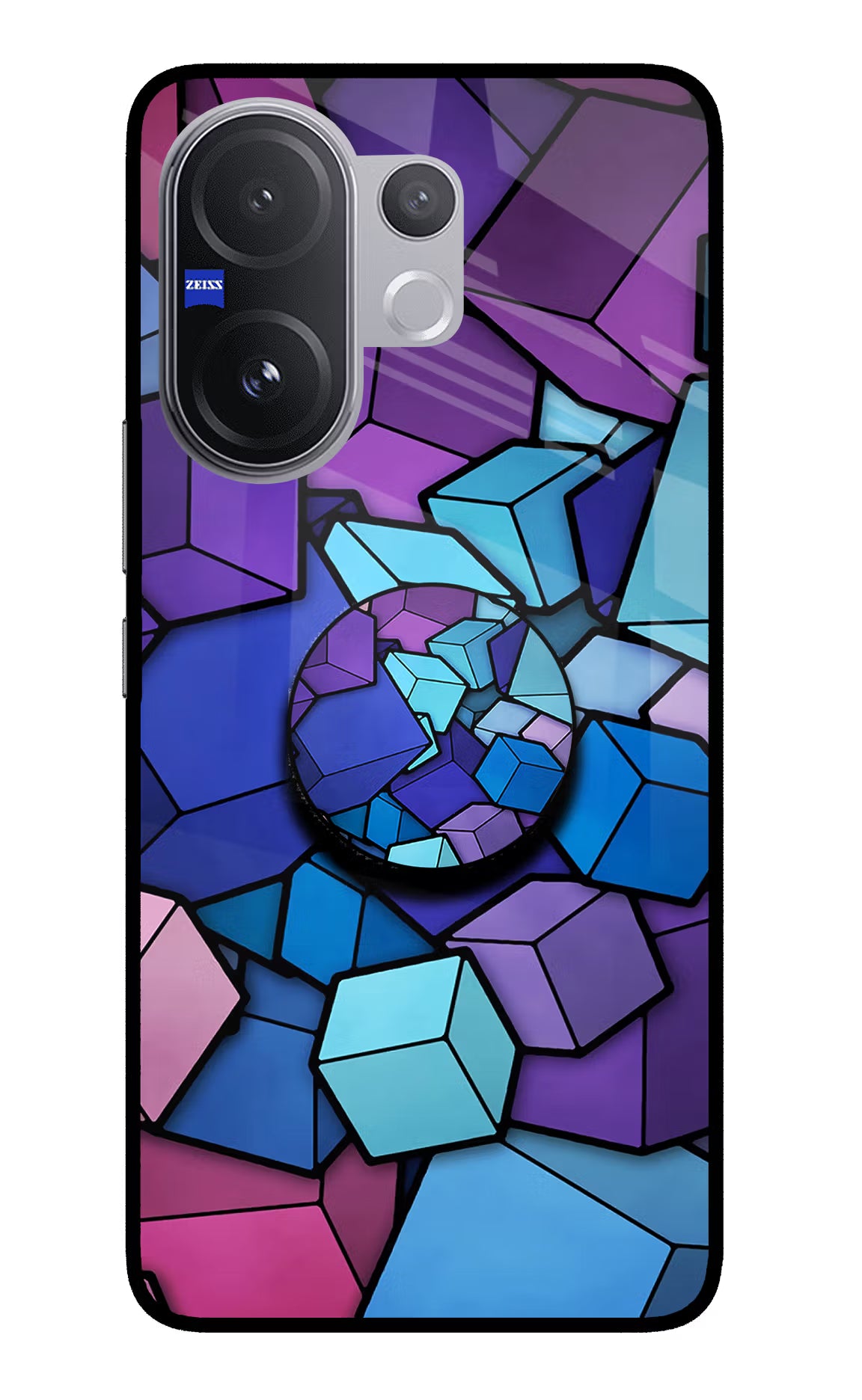 Cubic Abstract Vivo V60 5G Pop Case by Casekaro