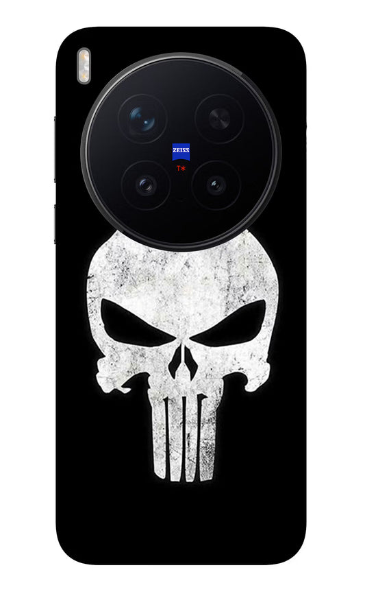 Punisher Skull Vivo X300 Pro Glass Case