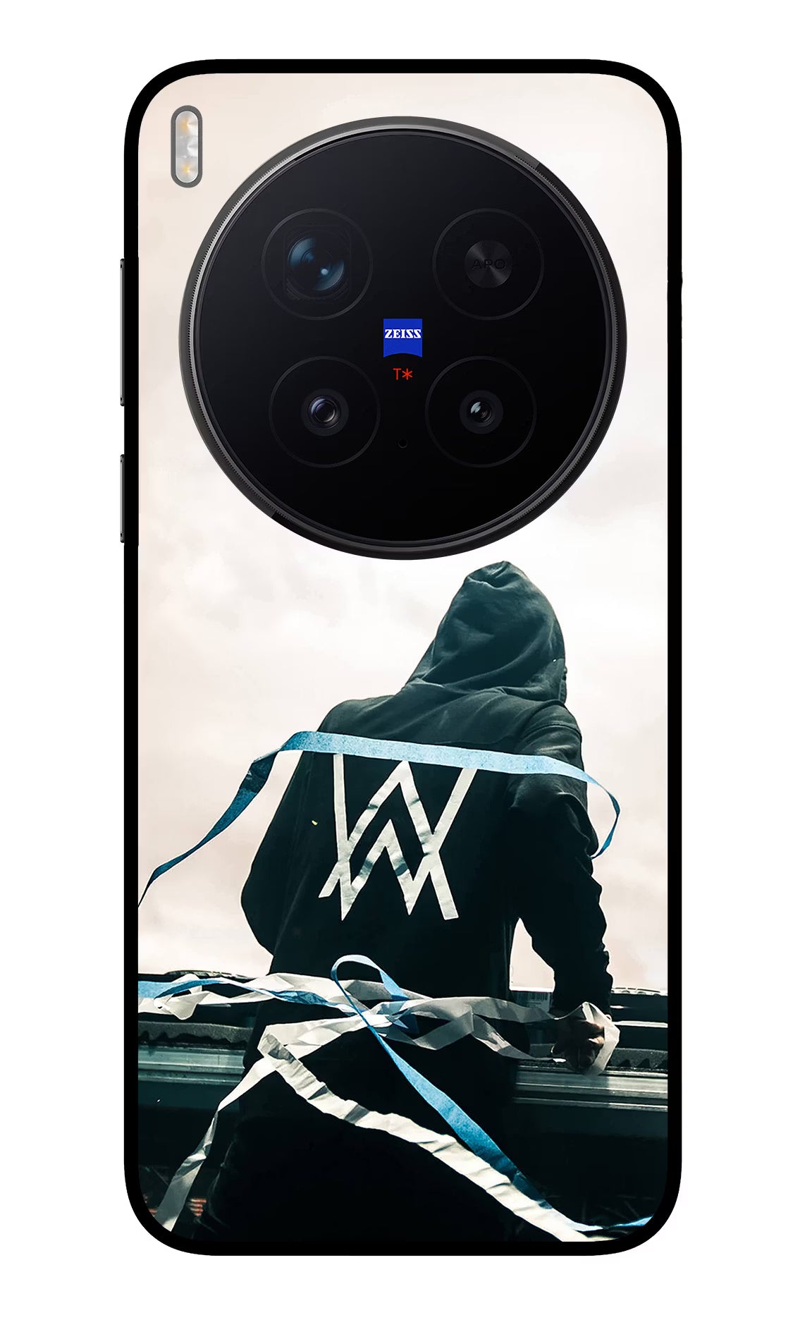 Alan Walker Vivo X300 Pro Glass Case Back Cover by Casekaro
