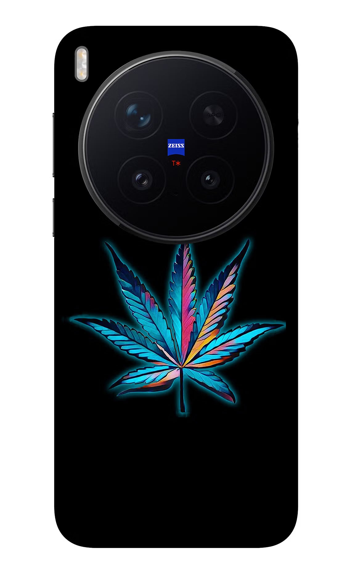 Weed Vivo X300 Pro Glass Case Back Cover by Casekaro