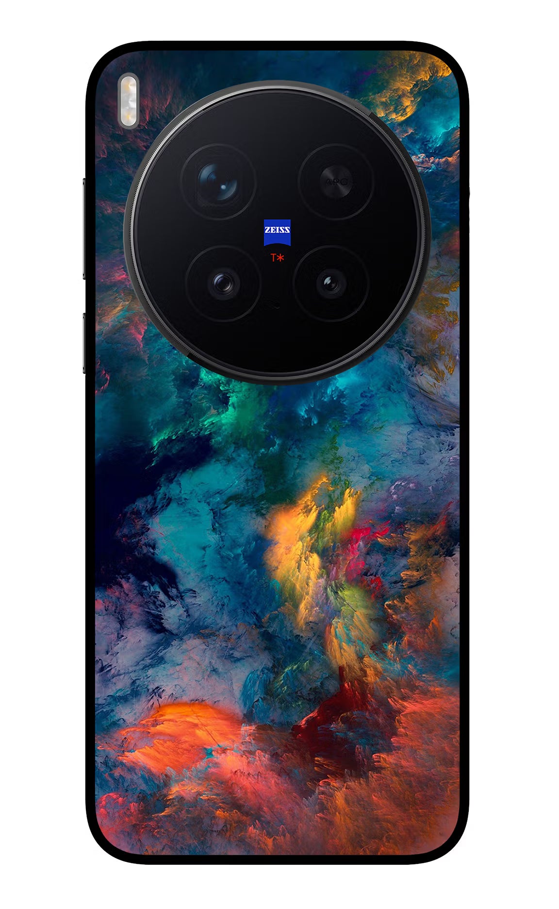 Artwork Paint Vivo X300 Pro Glass Case Back Cover by Casekaro