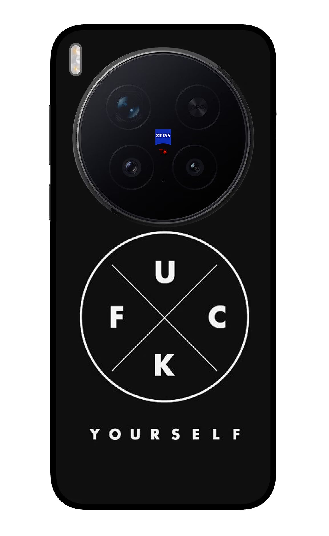 Go Fuck Yourself Vivo X300 Pro Glass Case