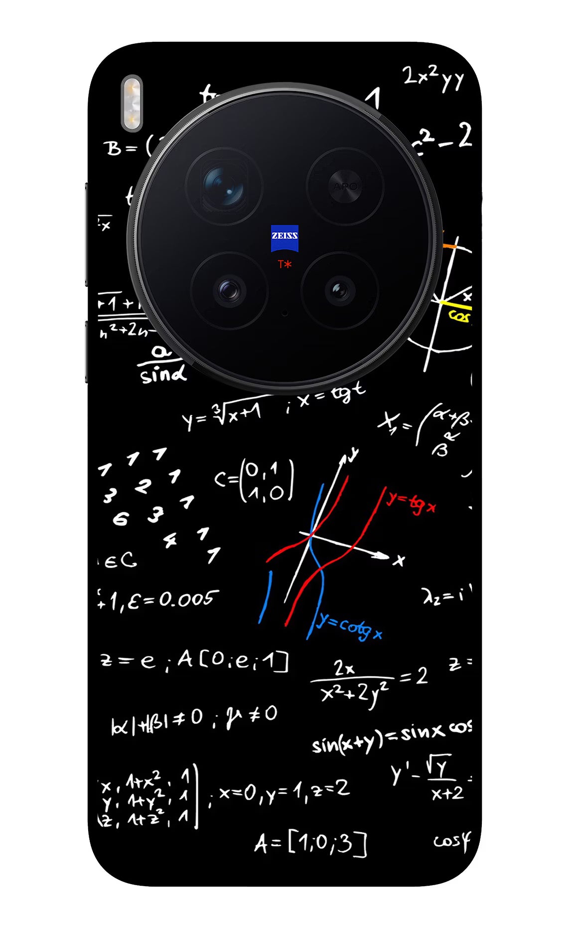 Mathematics Formula Vivo X300 Pro Glass Case