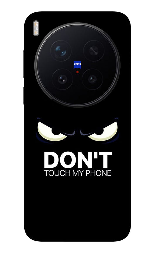 Don'T Touch My Phone Vivo X300 Pro Glass Case