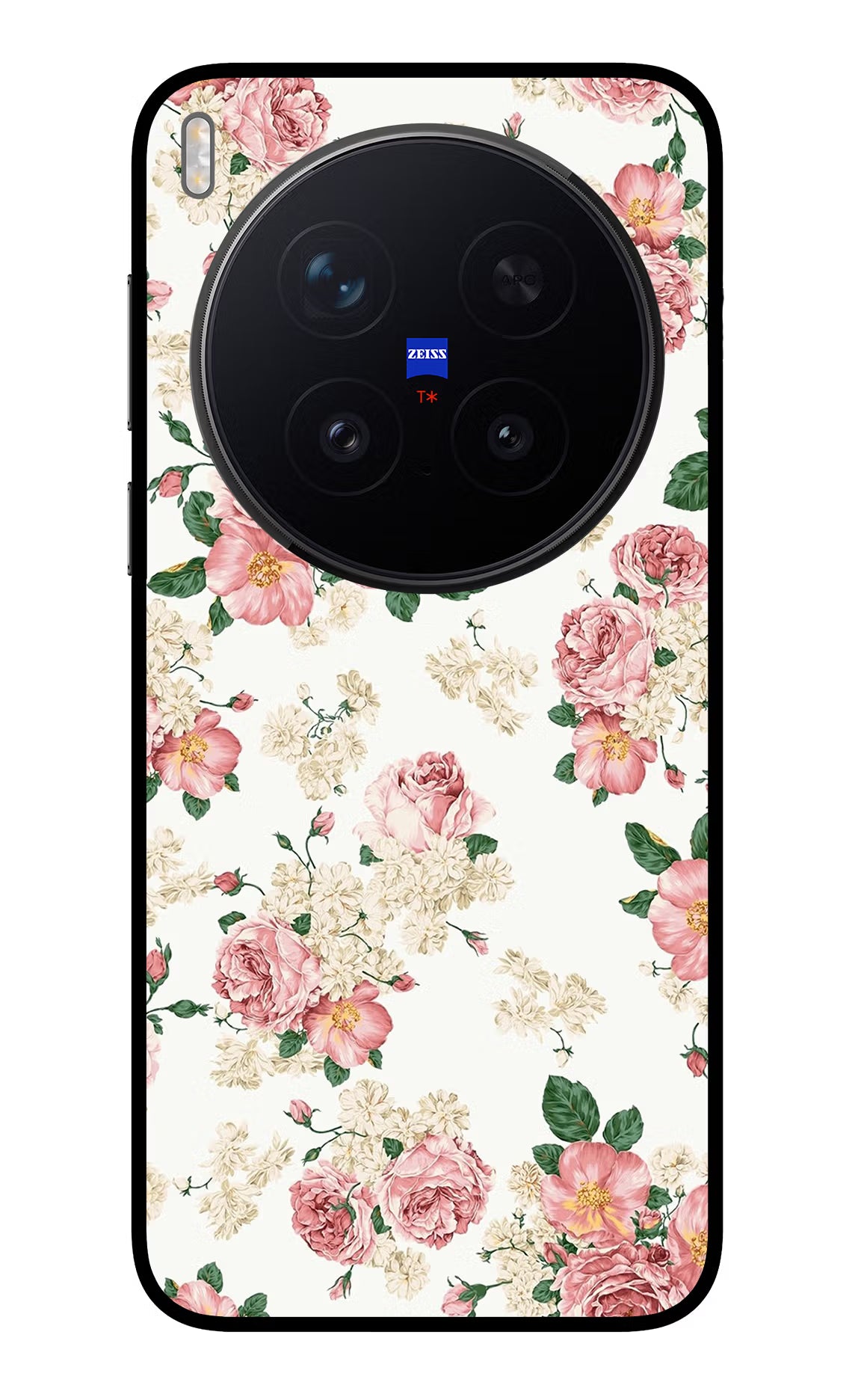 Flowers Vivo X300 Pro Glass Case