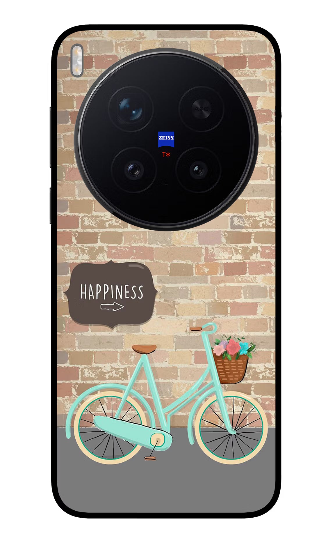 Happiness Artwork Vivo X300 Pro Glass Case