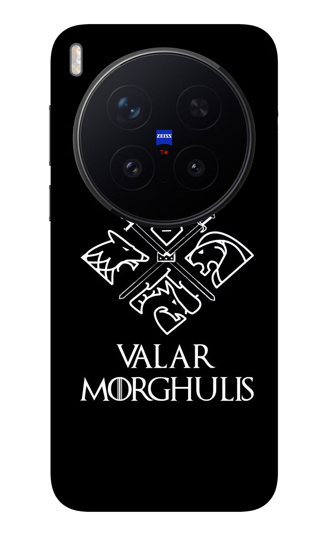 Valar Morghulis | Game Of Thrones Vivo X300 Pro Glass Case Back Cover by Casekaro