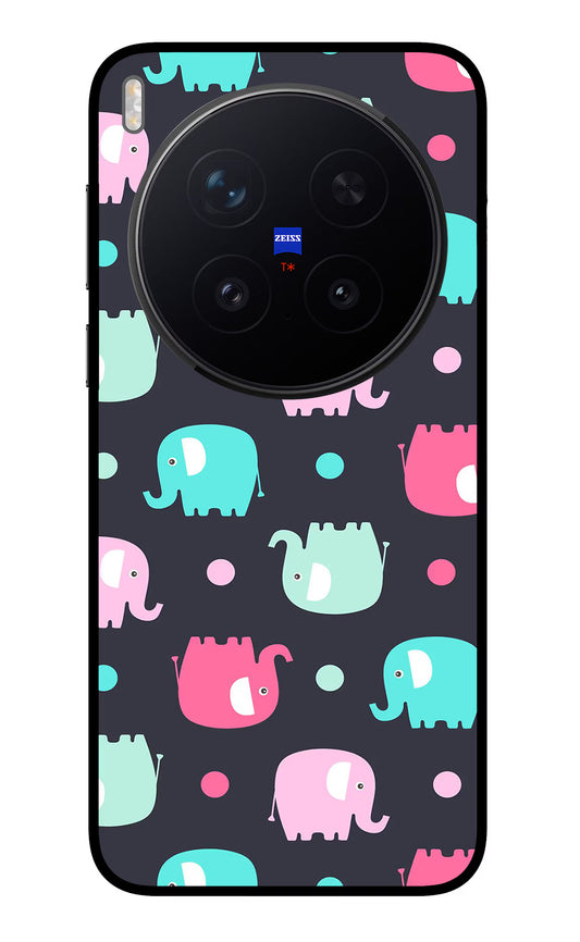 Elephants Vivo X300 Pro Glass Case
