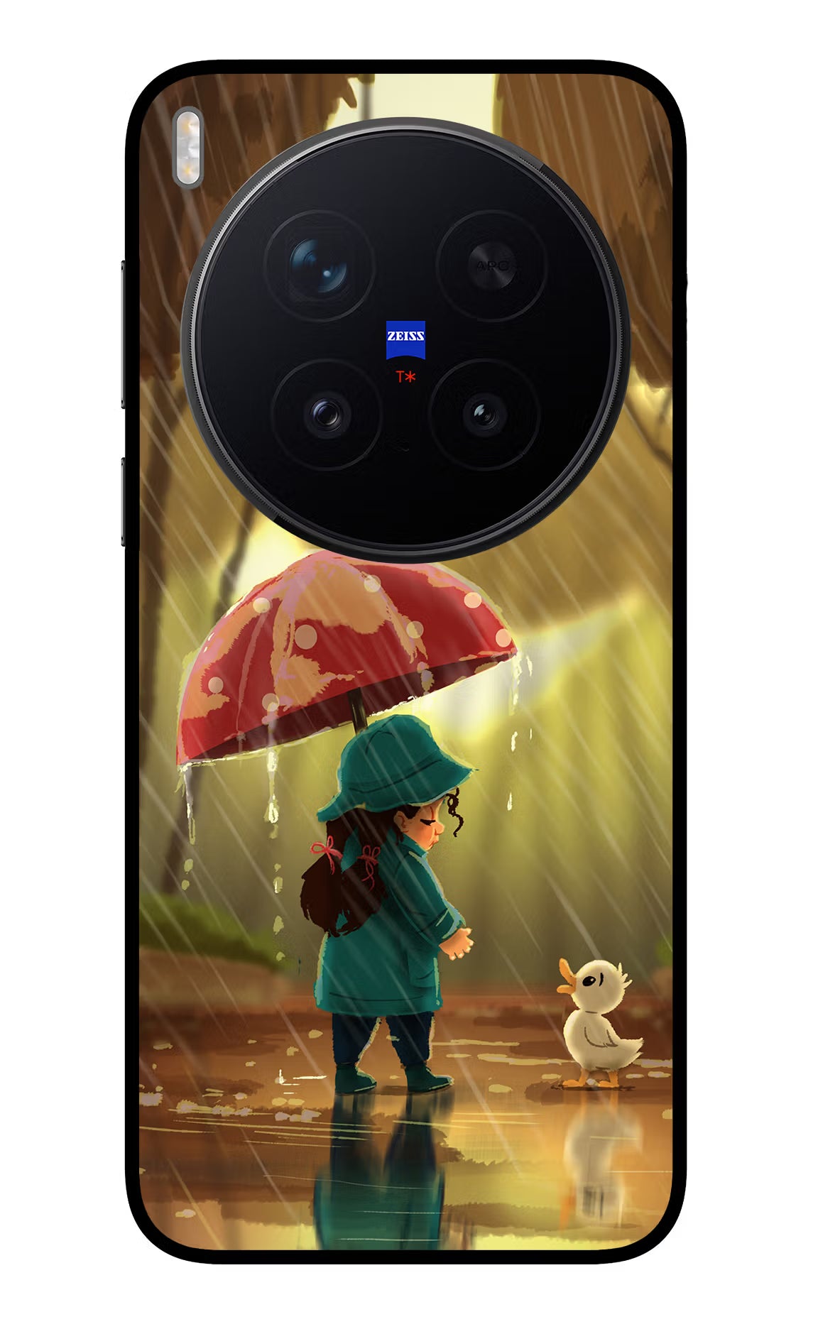 Rainy Day Vivo X300 Pro Glass Case