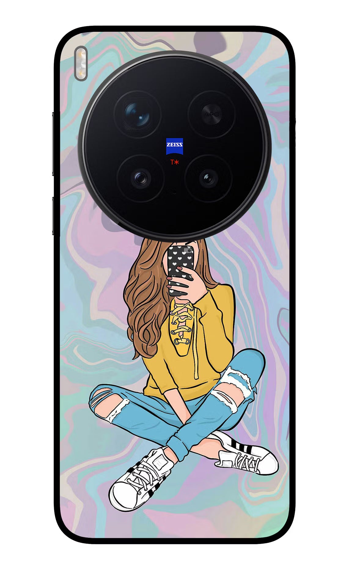 Selfie Girl Vivo X300 Pro Glass Case