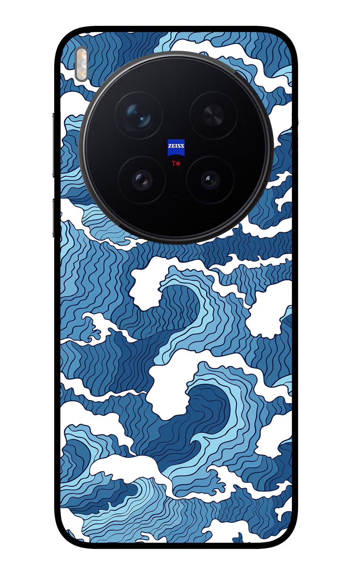 Blue Waves Vivo X300 Pro Glass Case