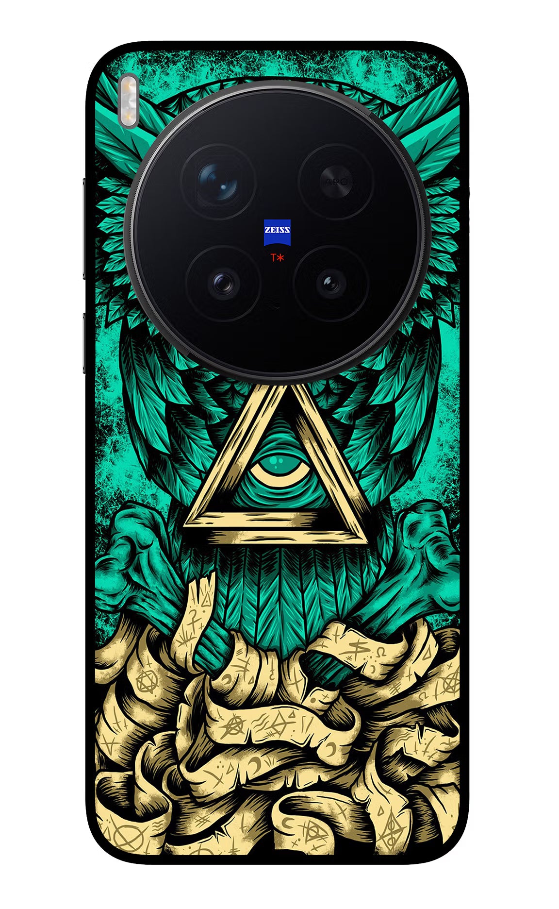 Green Owl Vivo X300 Pro Glass Case