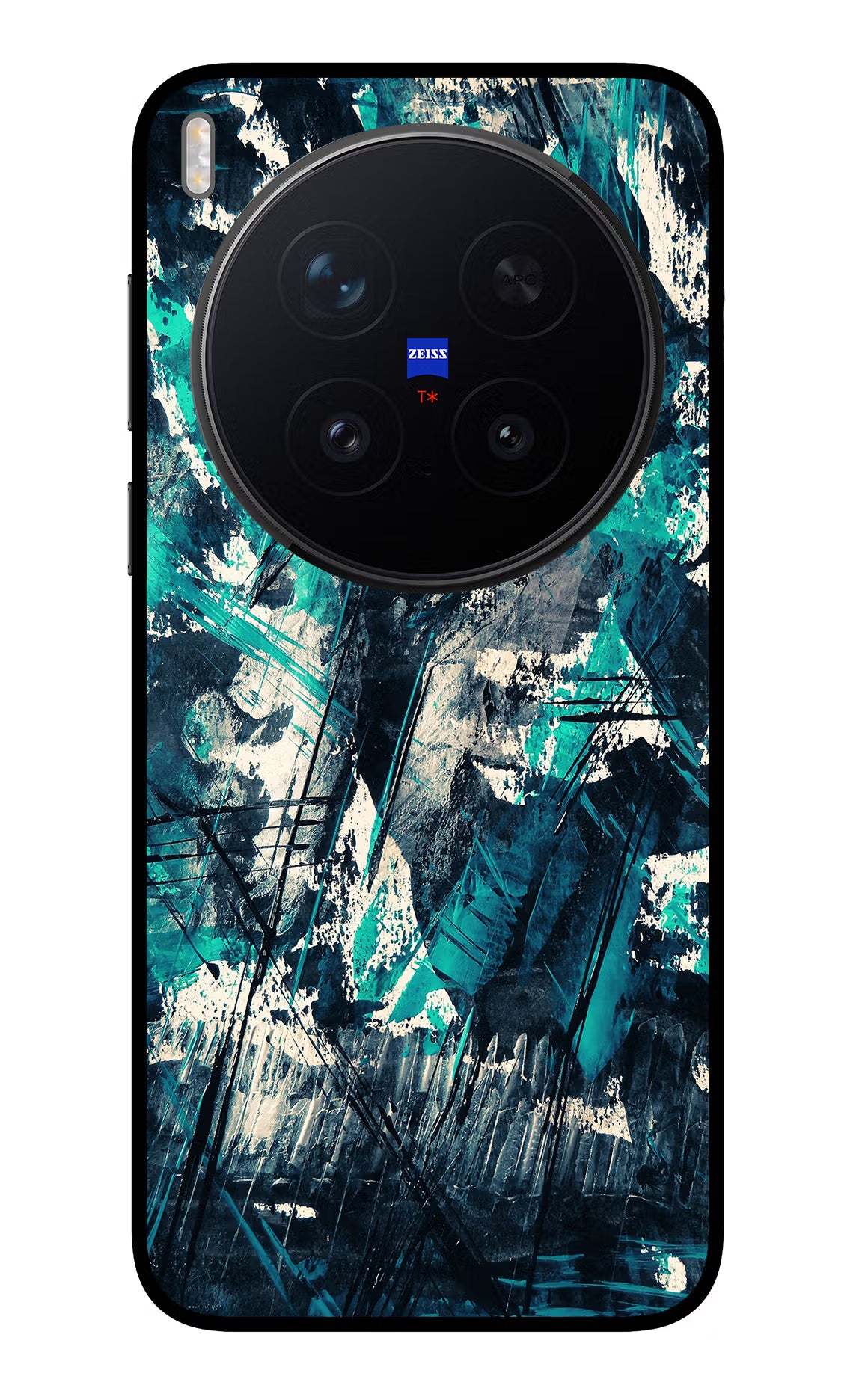 Artwork Vivo X300 Pro Glass Case Back Cover by Casekaro
