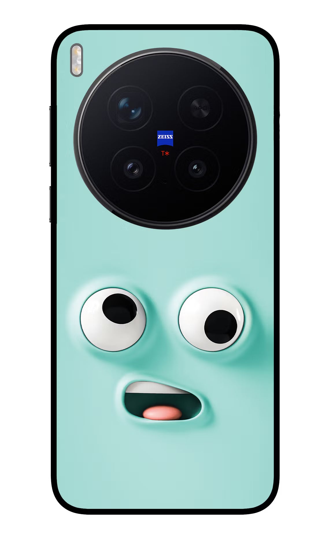 Funny Cartoon Vivo X300 Pro Glass Case Back Cover by Casekaro