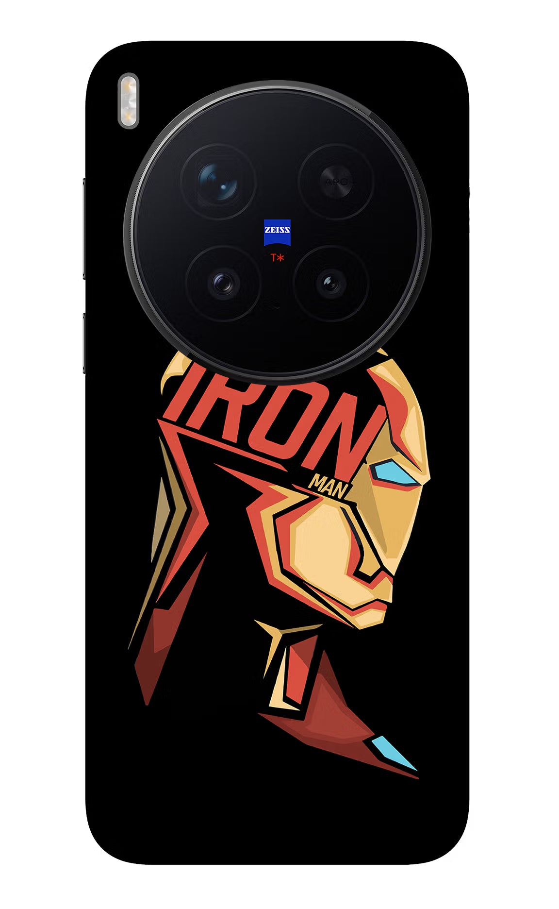 IronMan Vivo X300 Pro Glass Case Back Cover by Casekaro
