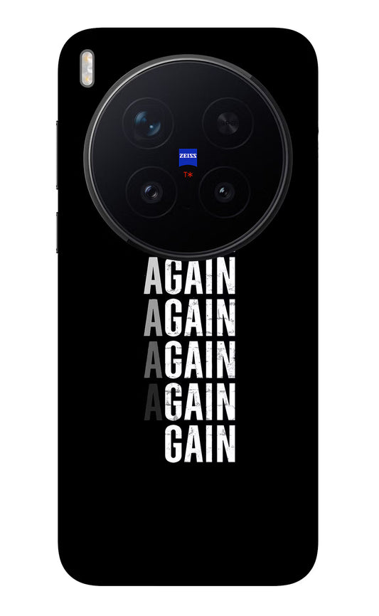Again Again Gain Vivo X300 Pro Glass Case