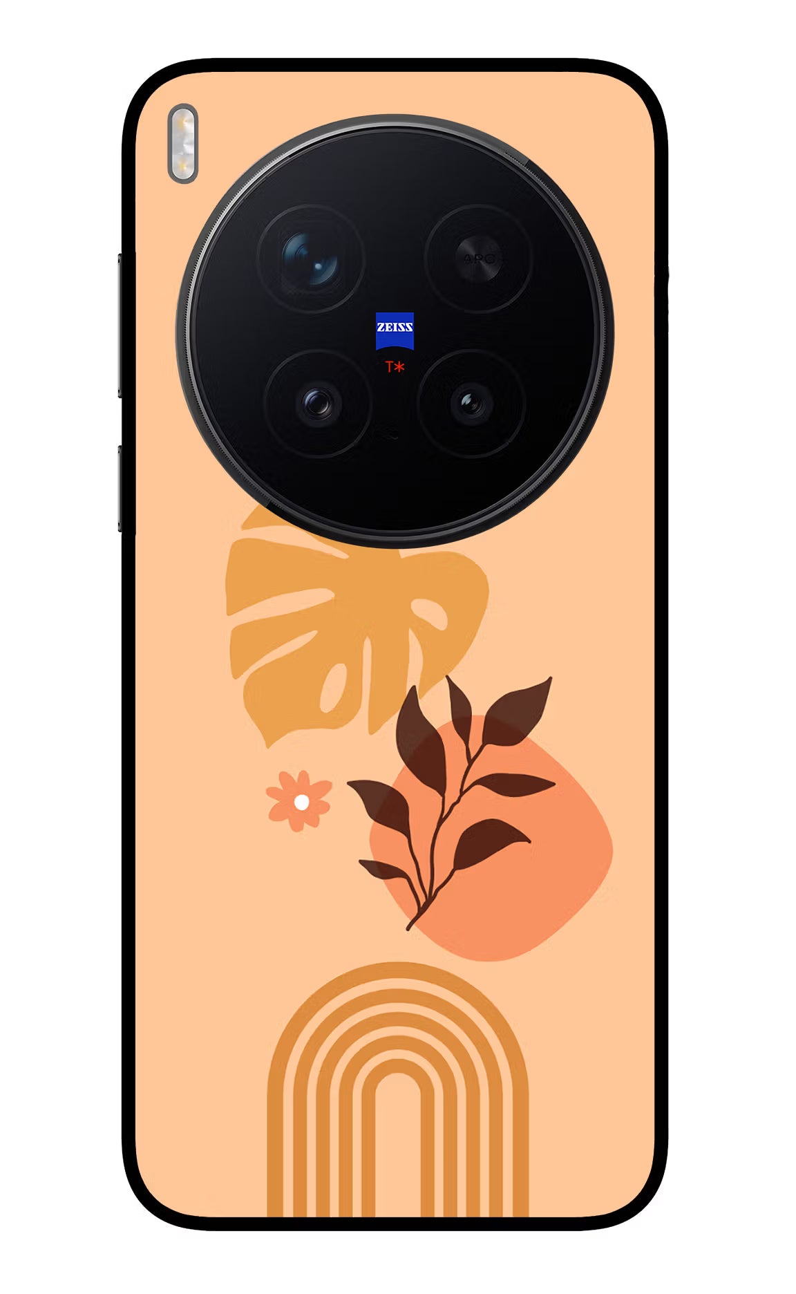 Bohemian Art Vivo X300 Pro Glass Case Back Cover by Casekaro