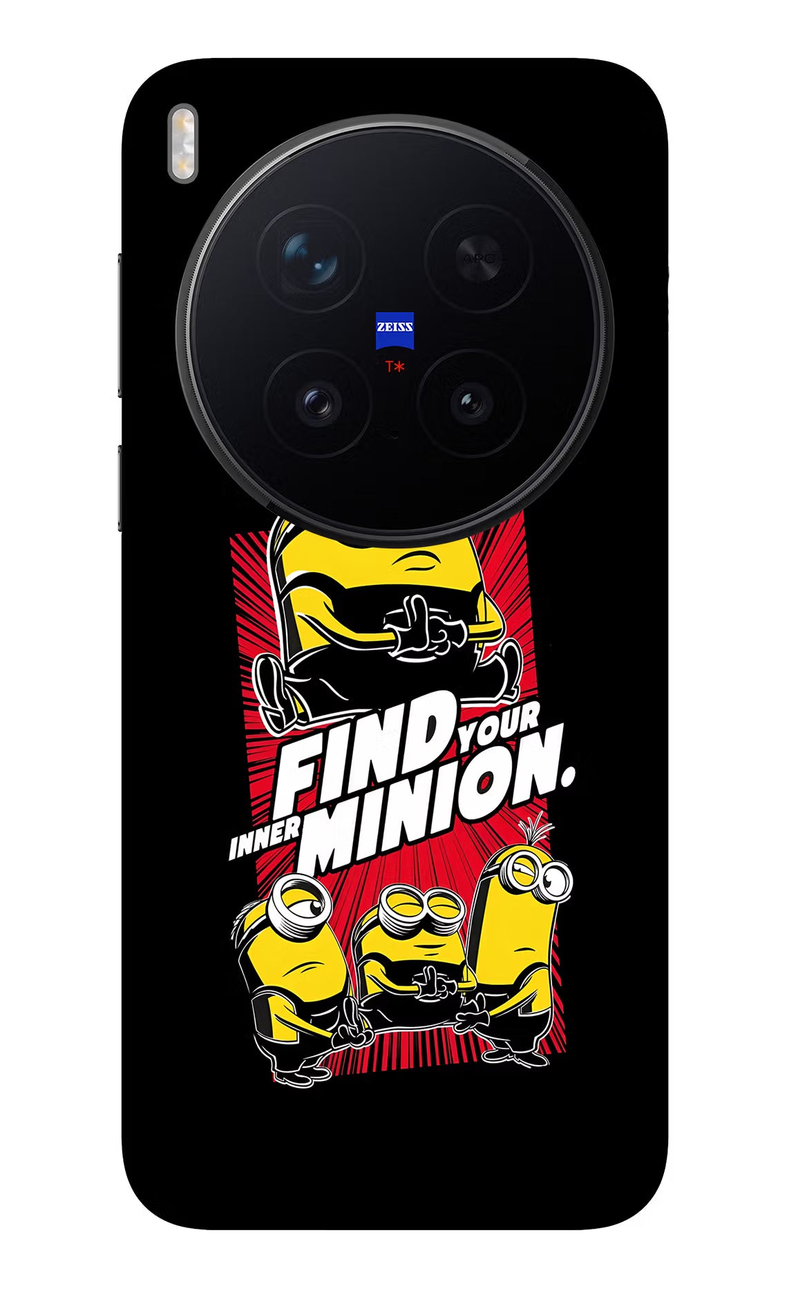 Find your inner Minion Vivo X300 Pro Glass Case