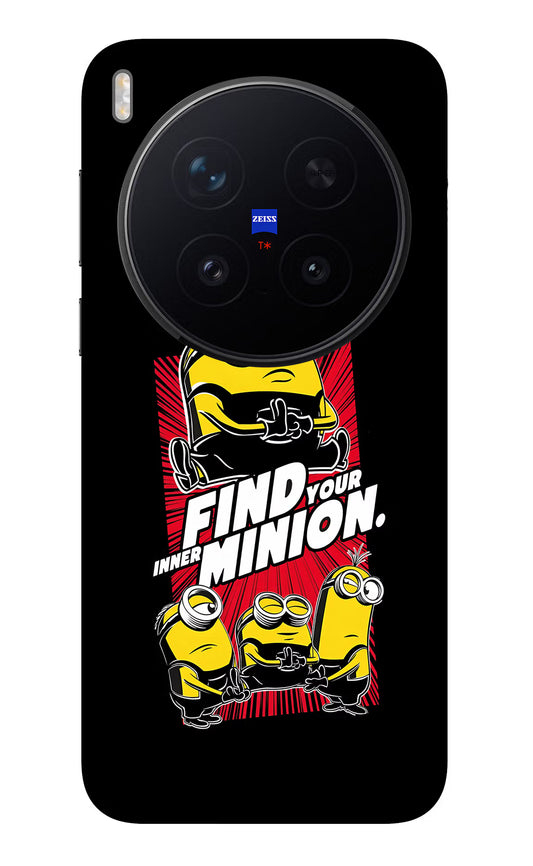 Find your inner Minion Vivo X300 Pro Glass Case