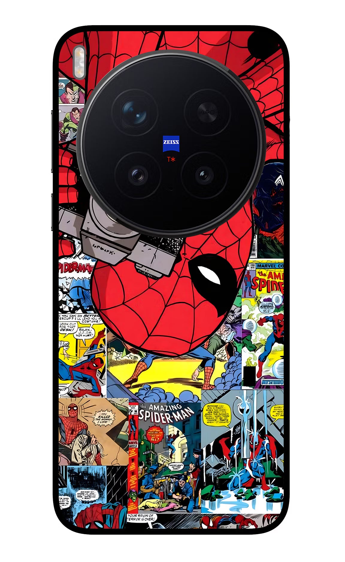 Spider Man Vivo X300 Pro Glass Case