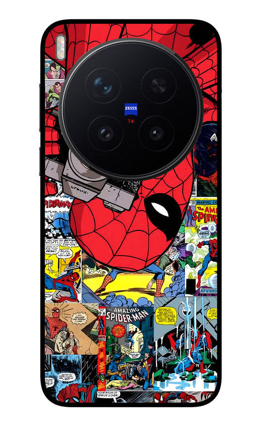 Spider Man Vivo X300 Pro Glass Case
