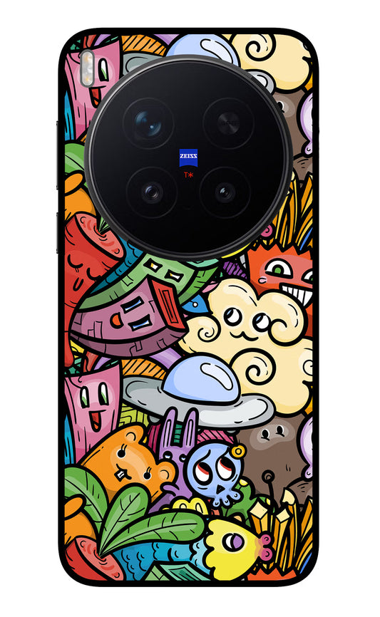 Veggie Doodle Vivo X300 Pro Glass Case