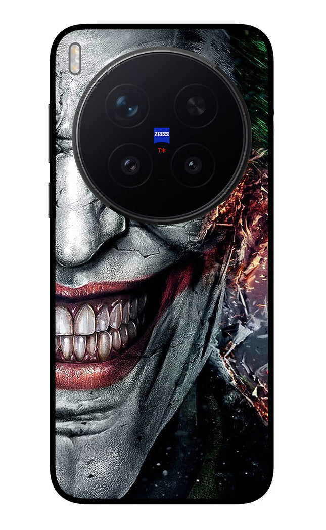 Joker Cam Vivo X300 Pro Glass Case Back Cover by Casekaro