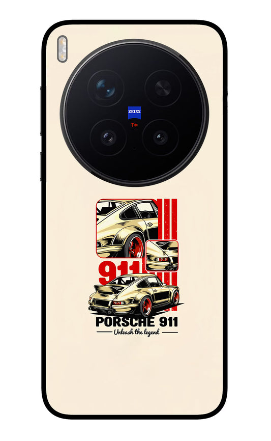 Classic Porsche 911 Vivo X300 Pro Glass Case