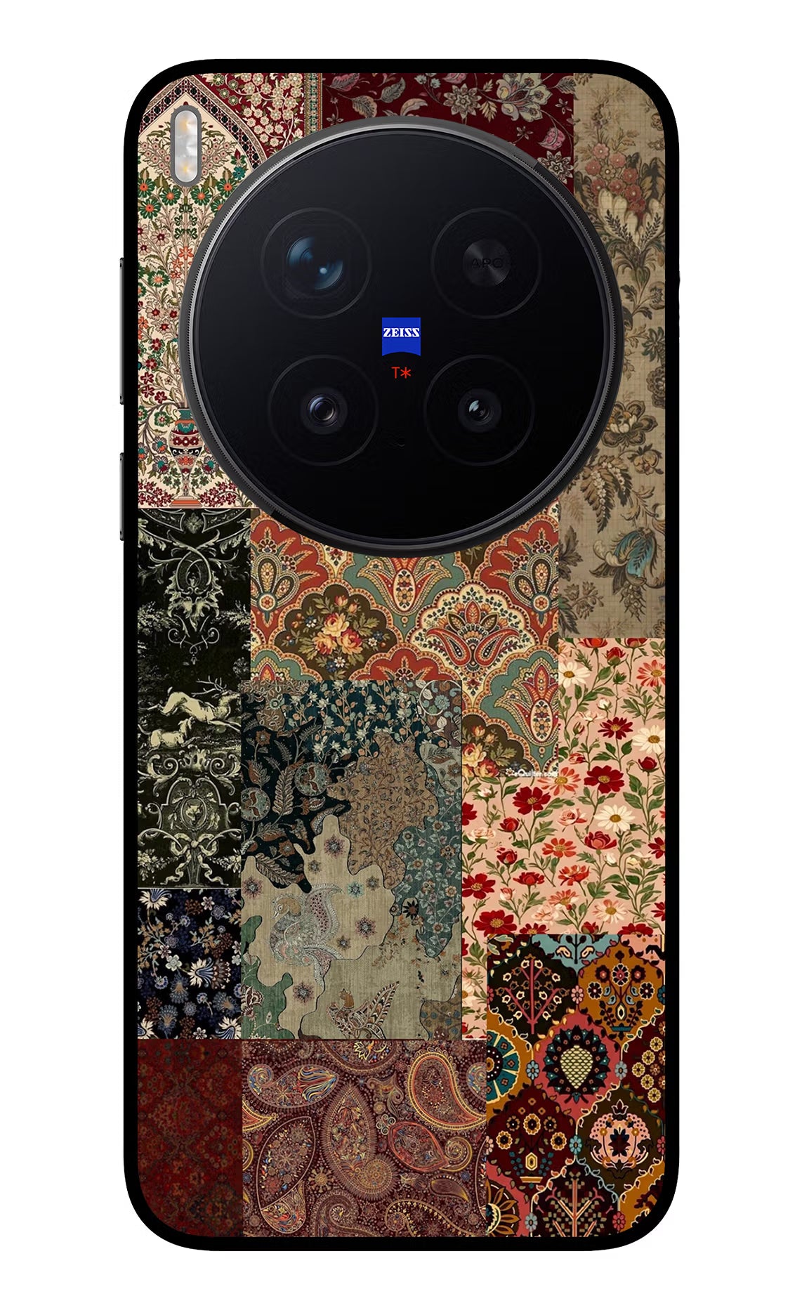Desi Print Vivo X300 Pro Glass Case Back Cover by Casekaro