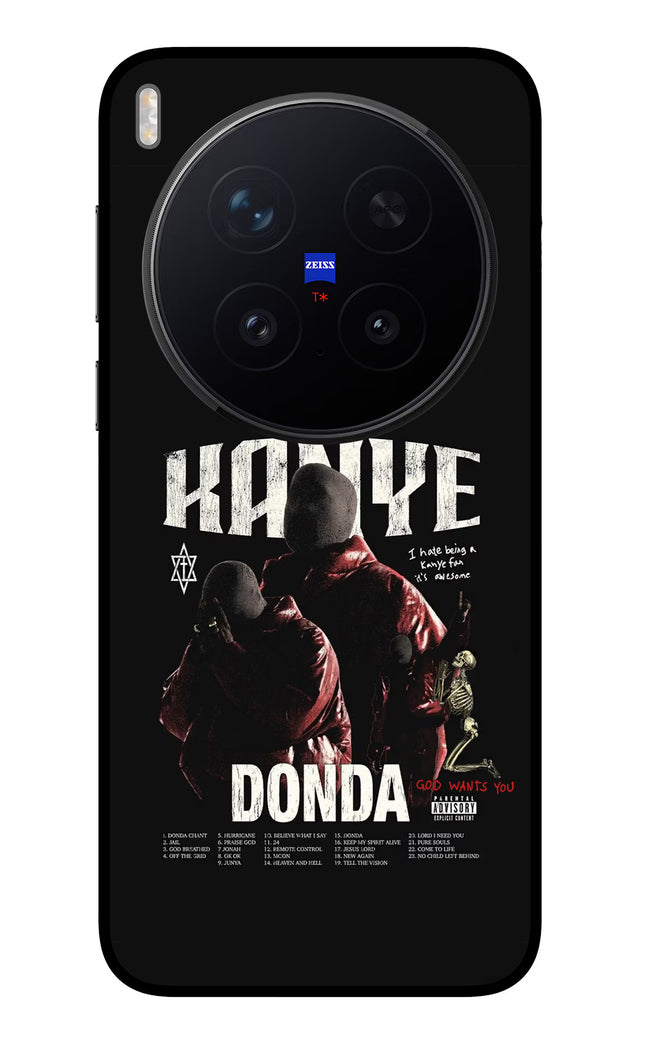 Donda Kanye West Vivo X300 Pro Glass Case