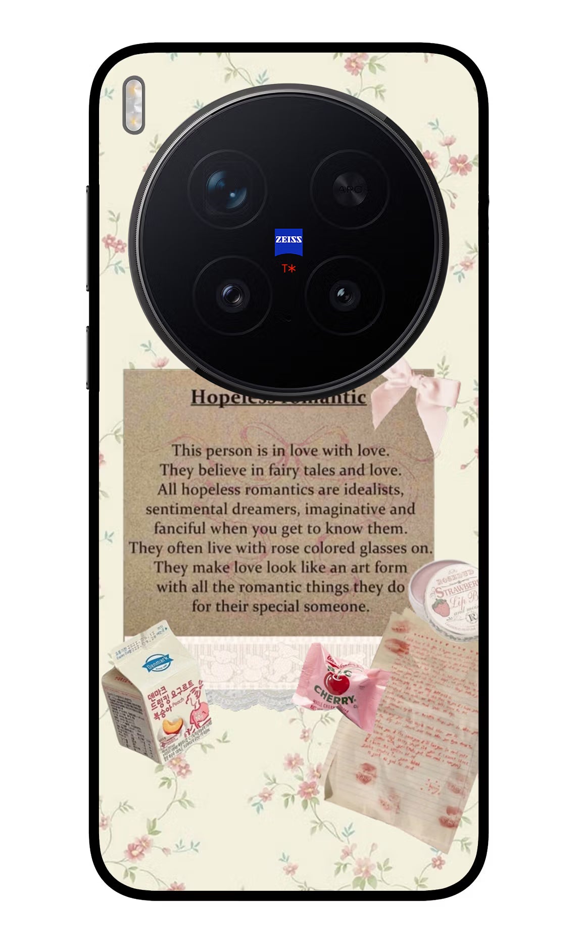 Hopeless Romantic Vivo X300 Pro Glass Case