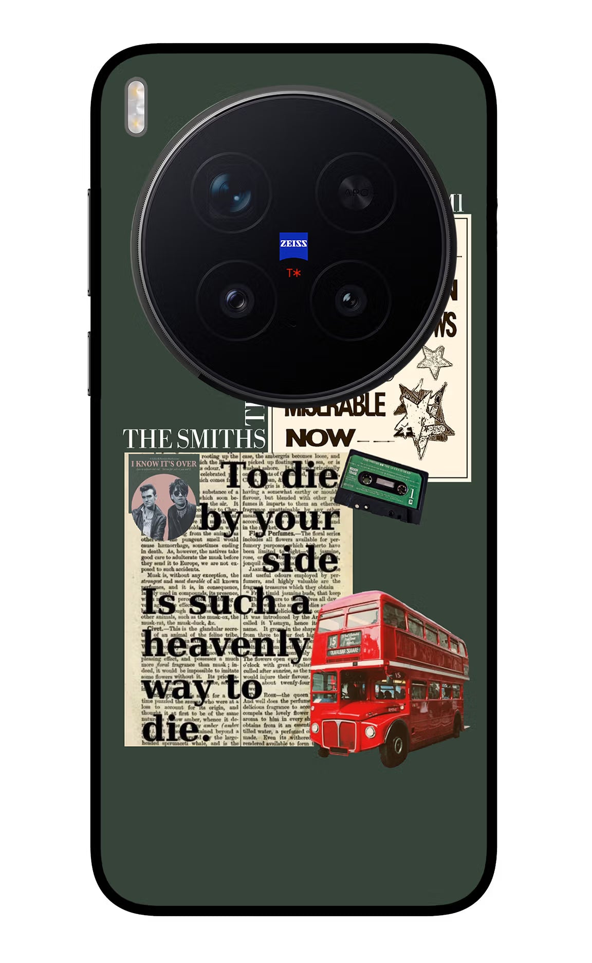 The Smiths Vivo X300 Pro Glass Case Back Cover by Casekaro