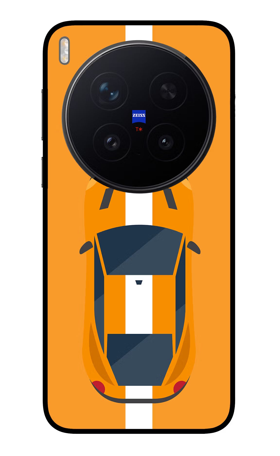 Highway Pursuit Vivo X300 Pro Glass Case Back Cover by Casekaro