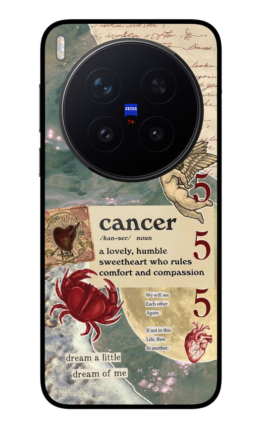 Cancer Zodiac Vivo X300 Pro Glass Case