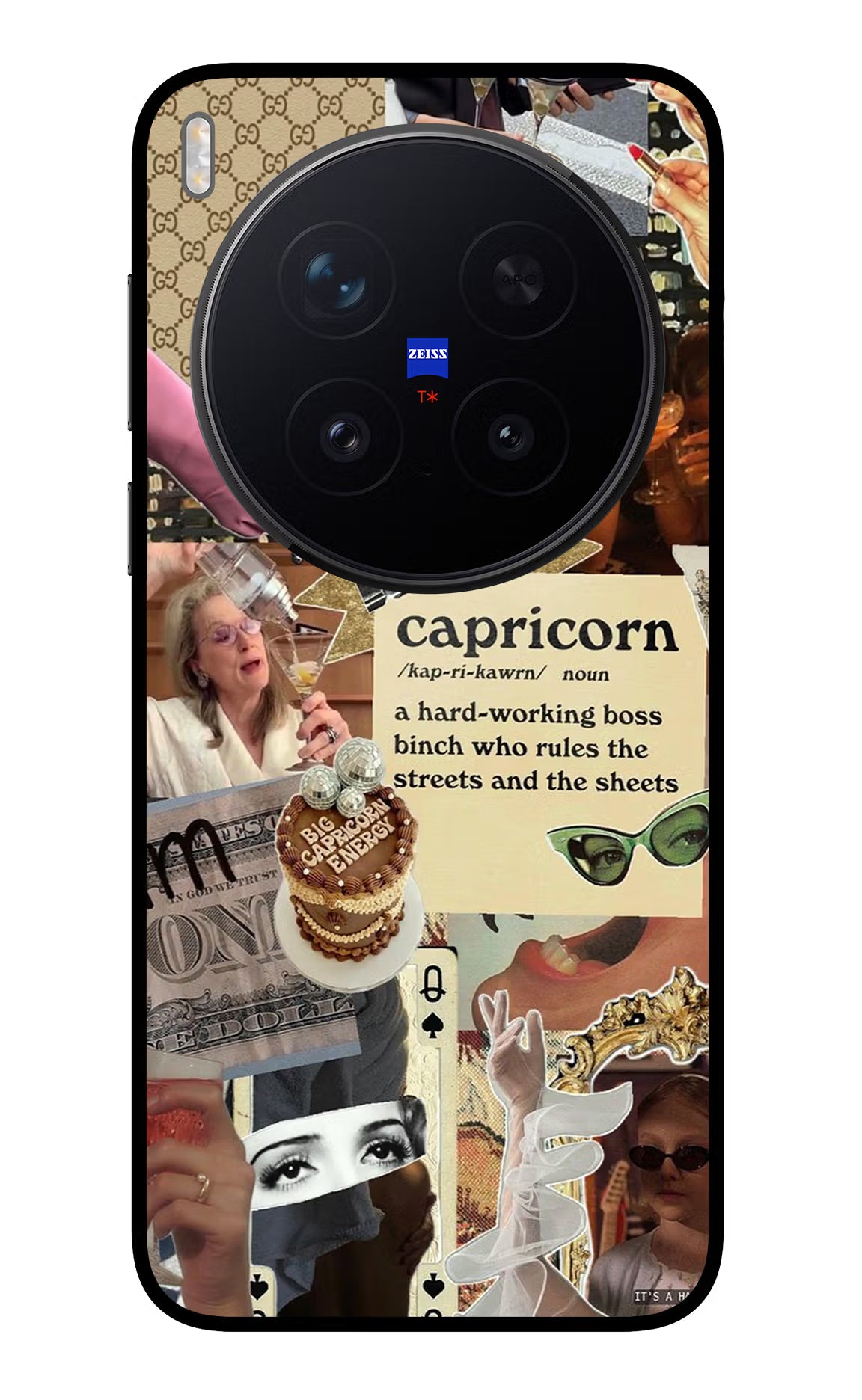 Capricorn Zodiac Vivo X300 Pro Glass Case