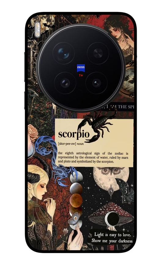 Scorpio Zodiac Vivo X300 Pro Glass Case