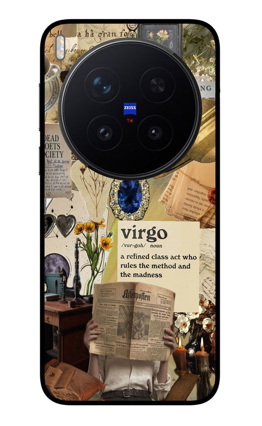 Virgo Zodiac Vivo X300 Pro Glass Case