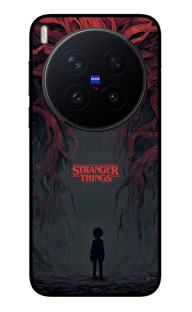 Ordinary Things Dark Side Vivo X300 Pro Glass Case Back Cover by Casekaro