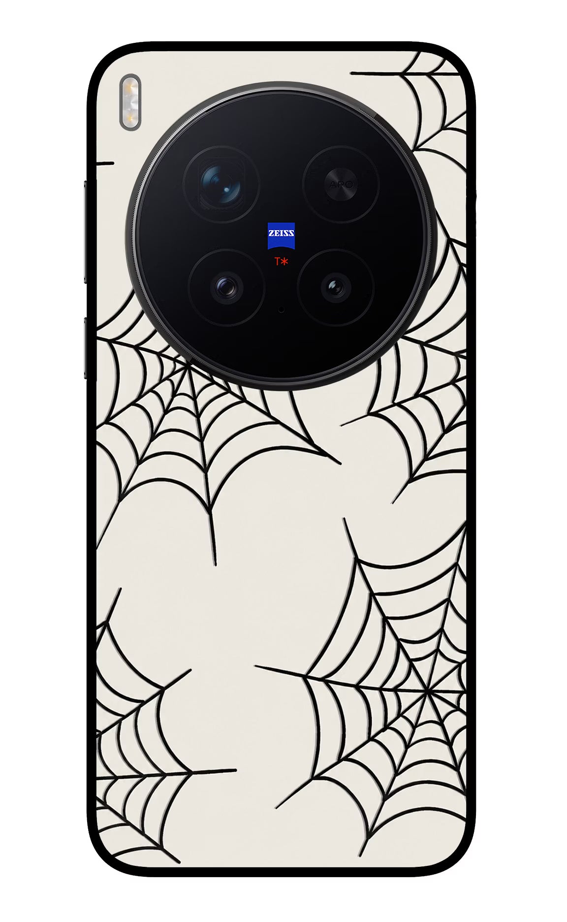 Spider Web Vivo X300 Pro Glass Case