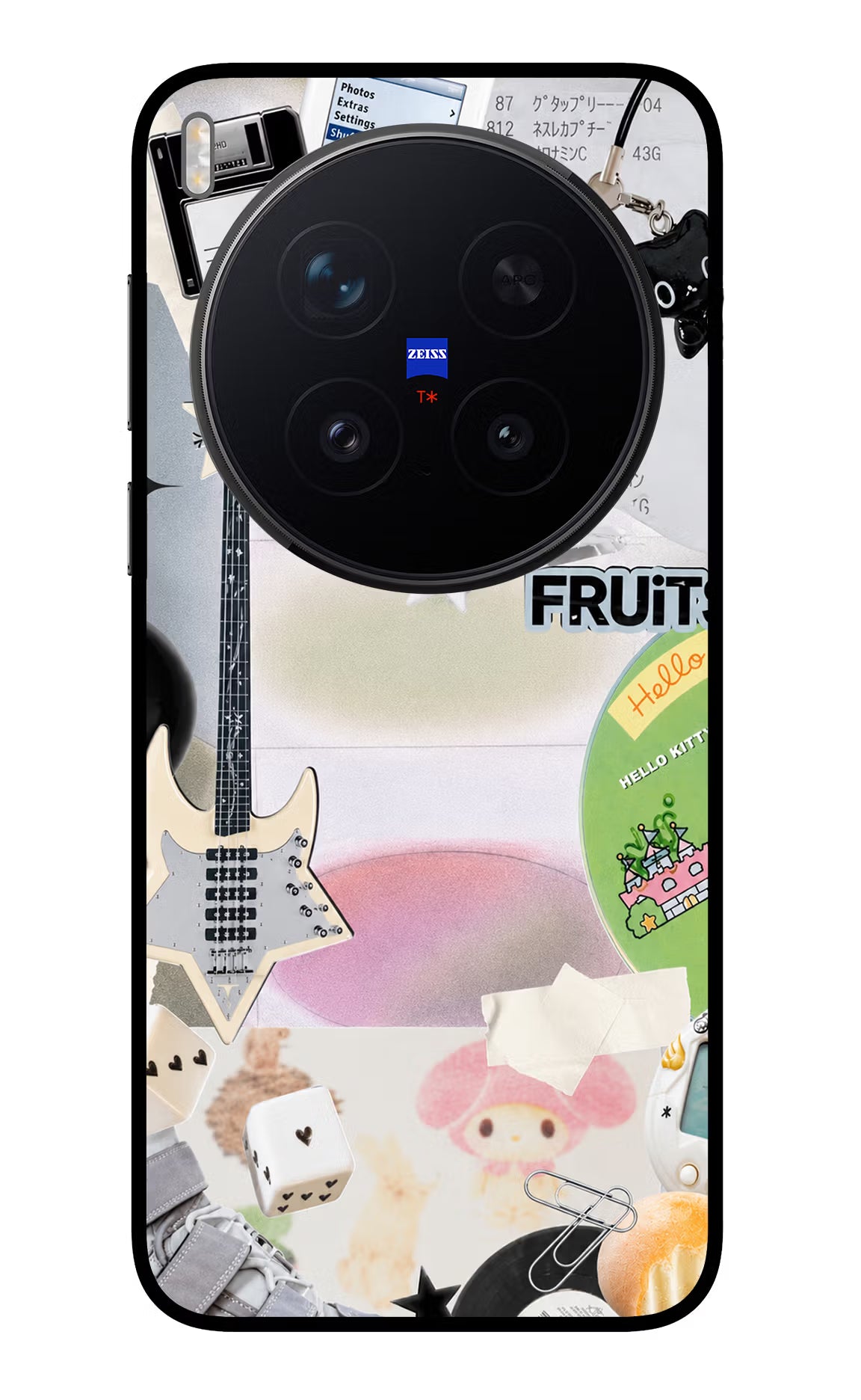 Softcore case Vivo X300 Pro Glass Case Back Cover by Casekaro