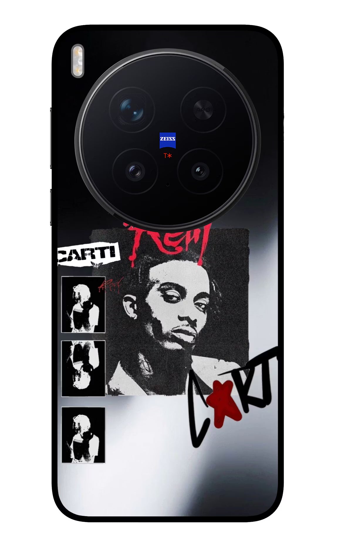 Playboi Carti Vivo X300 Pro Glass Case Back Cover by Casekaro