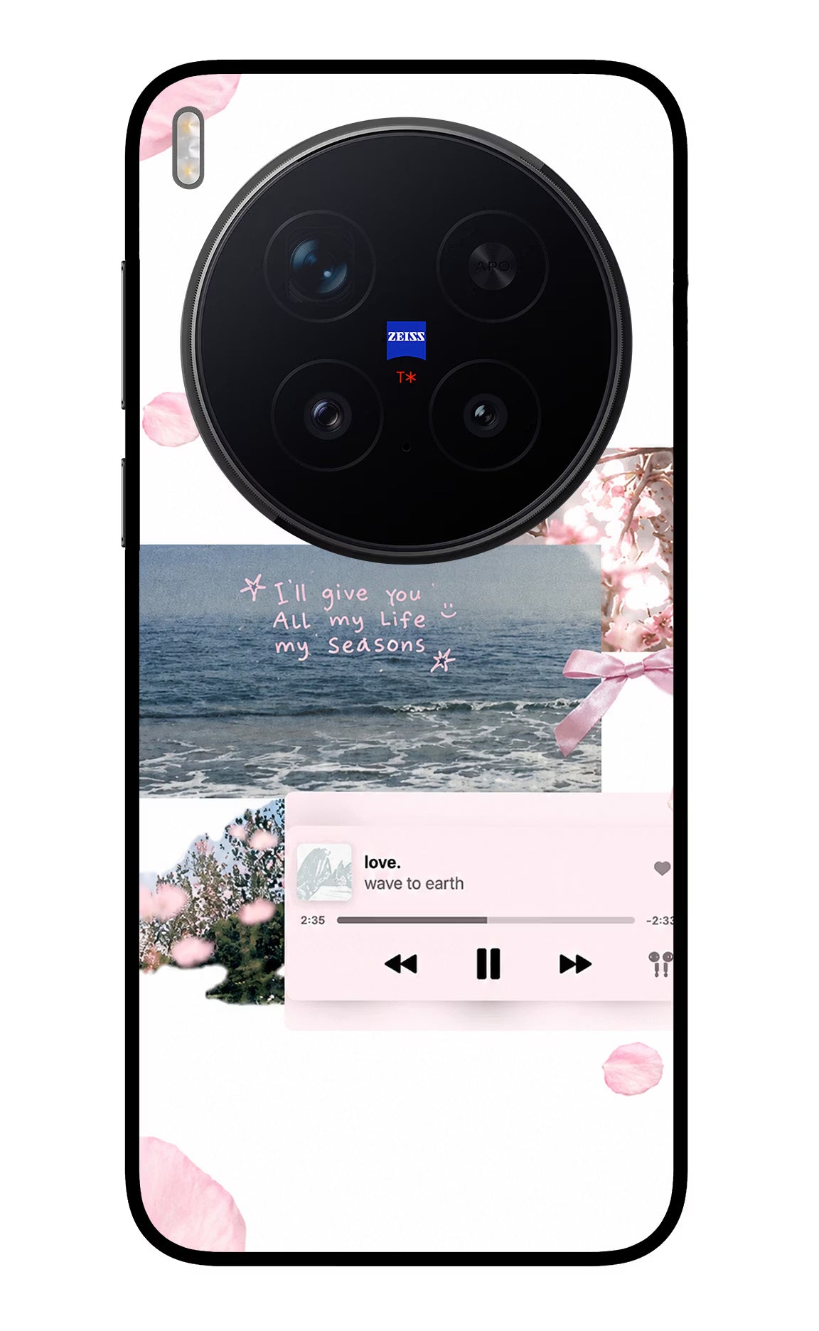 Wave to earth Vivo X300 Pro Glass Case