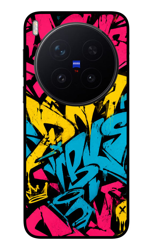 Graffiti Vibe Vivo X300 Pro Glass Case