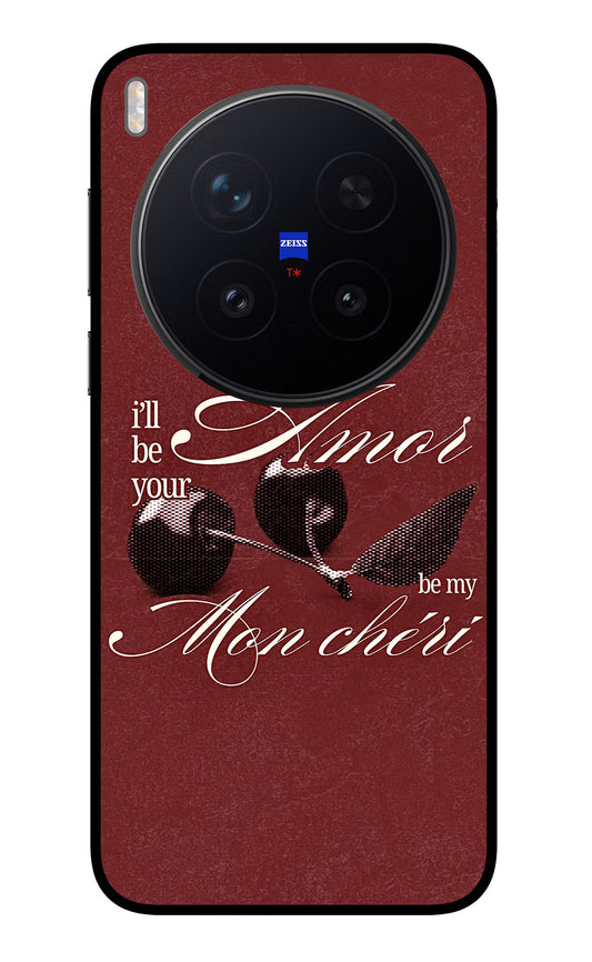 Velvet Cherry Vivo X300 Pro Glass Case